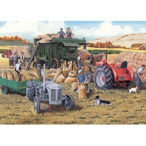 Falcon (11124) - "Erntezeit" - 500 Teile Puzzle