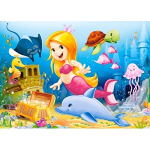 Castorland (B-06854) - "Little Mermaid" - 60 Teile Puzzle