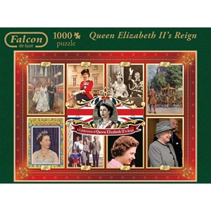 Falcon (11085) - "Queen Elizabeth II's Reign" - 1000 Teile Puzzle