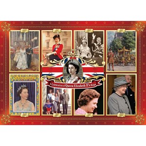 Falcon (11085) - "Queen Elizabeth II's Reign" - 1000 Teile Puzzle