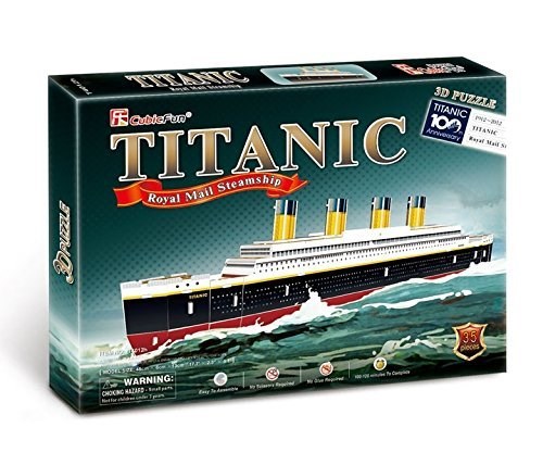 Cubic Fun (T4012H) - "The Titanic" - 35 Teile Puzzle