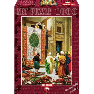 Art Puzzle (4401) - "Die Teppichhändler auf dem Marktplatz" - 1000 Teile Puzzle