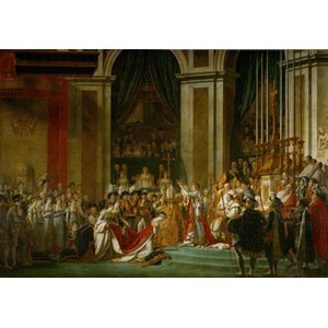 Grafika Kids (00375) - Jacques-Louis David: "Die Krönung Napoleons I" - 100 Teile Puzzle