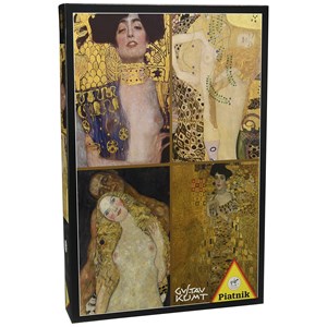 Piatnik (538841) - Gustav Klimt: "Kollektion" - 1000 Teile Puzzle