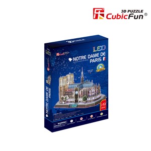 Cubic Fun (L173H) - "Notre Dame de Paris" - 149 Teile Puzzle