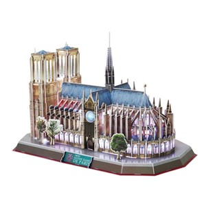 Cubic Fun (L173H) - "Notre Dame de Paris" - 149 Teile Puzzle