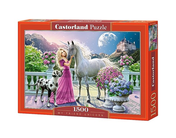Castorland (C-151301) - "Mein Freund das Einhorn" - 1500 Teile Puzzle