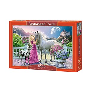 Castorland (C-151301) - "Mein Freund das Einhorn" - 1500 Teile Puzzle