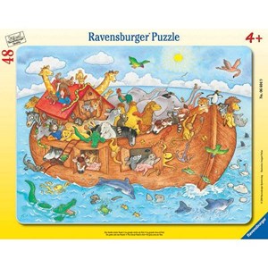 Ravensburger (06604) - "Die große Arche Noah" - 48 Teile Puzzle