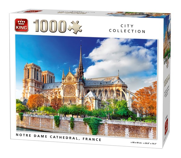 King International (05660) - "Notre Dame de Paris" - 1000 Teile Puzzle