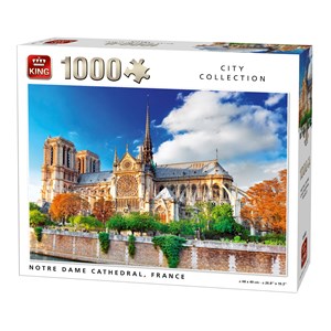 King International (05660) - "Notre Dame de Paris" - 1000 Teile Puzzle