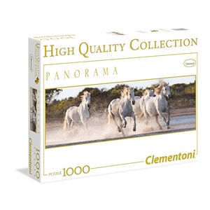 Clementoni (39371) - "Galoppierende Pferde" - 1000 Teile Puzzle