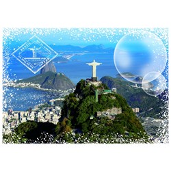 Grafika (T-00228) - "Brasilien" - 1000 Teile Puzzle