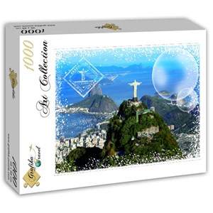 Grafika (T-00228) - "Brasilien" - 1000 Teile Puzzle