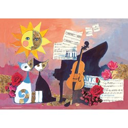 Heye (29449) - Rosina Wachtmeister: "Cello" - 1000 Teile Puzzle
