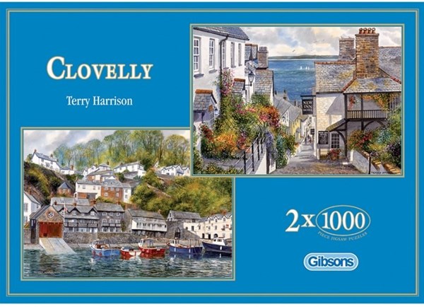 Gibsons (G5004) - Terry Harrison: "Clovelly" - 1000 Teile Puzzle