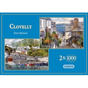 Gibsons (G5004) - Terry Harrison: "Clovelly" - 1000 Teile Puzzle