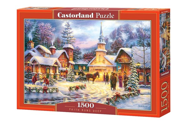 Castorland (C-151646) - "Weihnachten naht" - 1500 Teile Puzzle