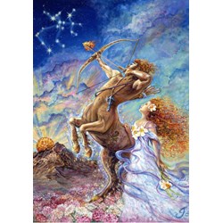 Grafika (00825) - Josephine Wall: "Sternzeichen Schütze" - 1000 Teile Puzzle