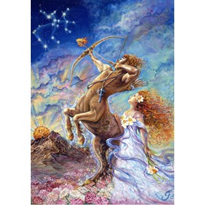 Grafika (00825) - Josephine Wall: "Sternzeichen Schütze" - 1000 Teile Puzzle