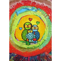 Grafika Kids (01741) - Anne Poire, Patrick Guallino: "Le Nid Porte-bonheur" - 100 Teile Puzzle