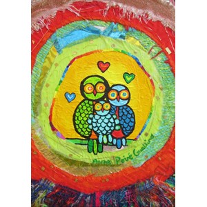 Grafika Kids (01741) - Anne Poire, Patrick Guallino: "Le Nid Porte-bonheur" - 100 Teile Puzzle