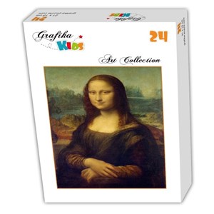 Grafika (00060) - Leonardo Da Vinci: "Leonardo da Vinci 1503-1506" - 24 Teile Puzzle