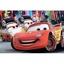 Trefl (17211) - "Cars 2: Willkommen in Tokio" - 60 Teile Puzzle