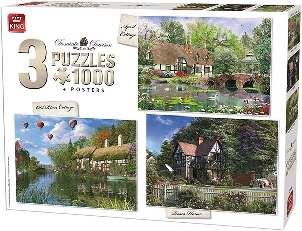 King International (85530) - Dominic Davison: "Cottage" - 1000 Teile Puzzle