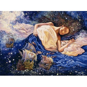 Grafika (00895) - Josephine Wall: "Astral Voyage" - 2000 Teile Puzzle