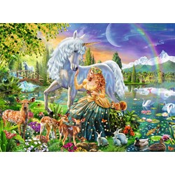 Ravensburger (13673) - "Magische Begegnung" - 200 Teile Puzzle