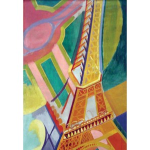 Puzzle Michele Wilson (Z276) - Robert Delaunay: "Eiffelturm" - 30 Teile Puzzle