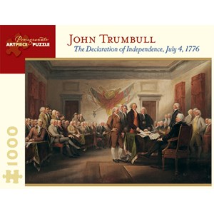 Pomegranate (AA676) - John Trumbull: "The Declaration of Independence, July 4, 1776" - 1000 Teile Puzzle