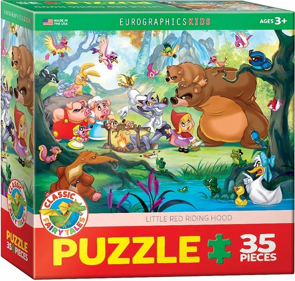Eurographics (6035-0876) - "Rotkäppchen" - 35 Teile Puzzle