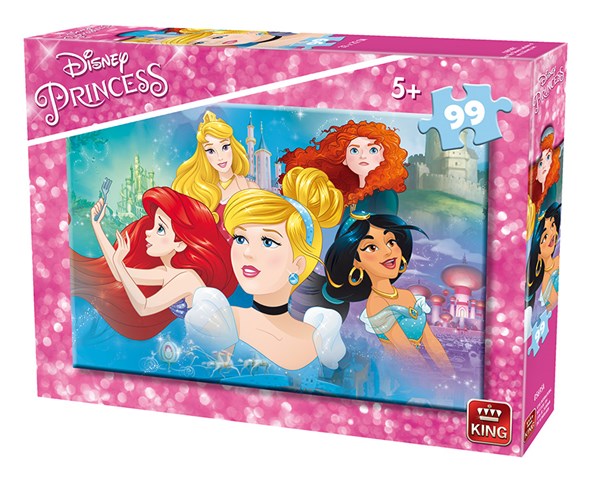 King International (05695-A) - "Disney Princess" - 99 Teile Puzzle