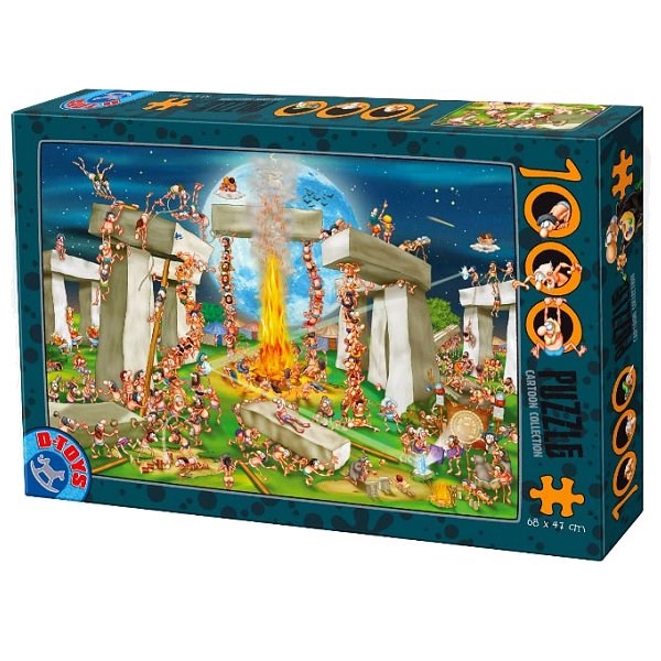 D-Toys (61218-CC02) - "Stonehenge" - 1000 Teile Puzzle