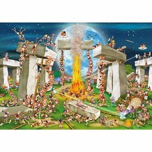 D-Toys (61218-CC02) - "Stonehenge" - 1000 Teile Puzzle