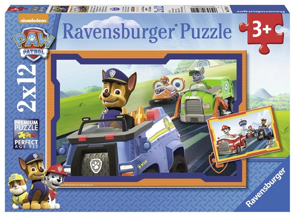 Ravensburger (07591) - "Paw Patrol" - 12 Teile Puzzle