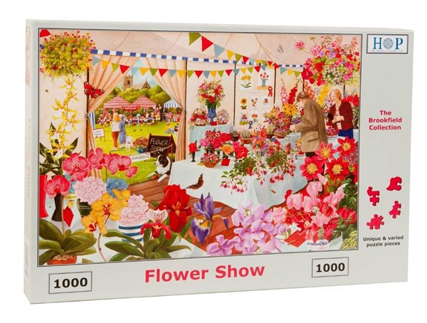 The House of Puzzles (3619) - "Flower Show" - 1000 Teile Puzzle