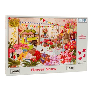 The House of Puzzles (3619) - "Flower Show" - 1000 Teile Puzzle