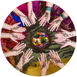 Grafika (Wood-00006) - "Indian Women" - 80 Teile Puzzle