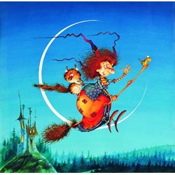 Grafika (02164) - François Ruyer: "Die Hexe" - 1500 Teile Puzzle