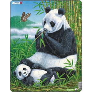 Larsen (D5) - "Panda in Natural Surrounding" - 33 Teile Puzzle