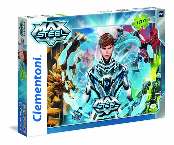 Clementoni (27895) - "Max Steel" - 104 Teile Puzzle