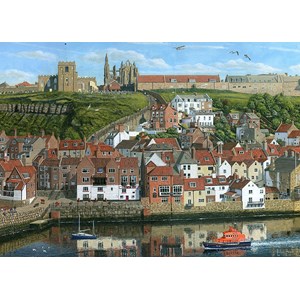 Falcon (11142) - "Hafenstadt Whitby" - 1000 Teile Puzzle