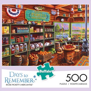 Buffalo Games (3695) - Geno Peoples: "Rickie Pickett's Mercantile" - 500 Teile Puzzle