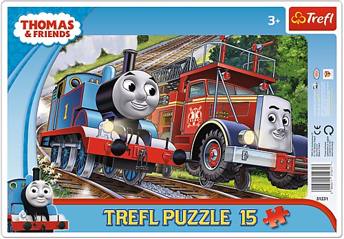 Trefl (31231) - "Thomas und Flynn" - 15 Teile Puzzle