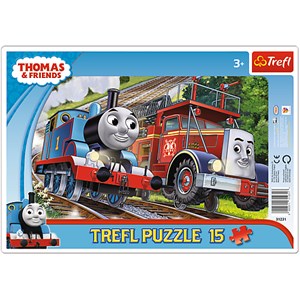 Trefl (31231) - "Thomas und Flynn" - 15 Teile Puzzle