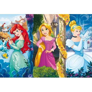 Clementoni (26416) - "Disney Prinzessinnen, Zauberhaft" - 60 Teile Puzzle