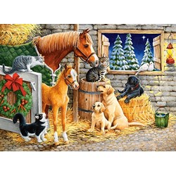 Castorland (B-030255) - "Verspielte Tiere" - 300 Teile Puzzle